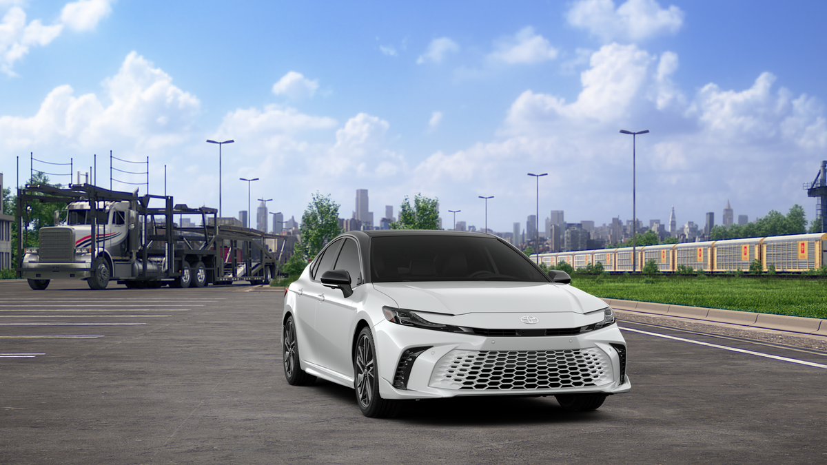 New 2026 Wind Chill Pearl with Midnight Black Metallic roof Toyota XSE image 16