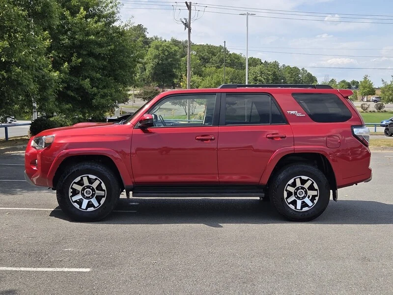Used 2022 Barcelona Red Metallic TOYOTA TRD OFF-ROAD image 2