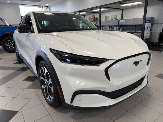 Certified 2025 Ford Mustang Mach-E Select AWD with VIN 3FMTK1S55SMA00271 for sale in Sheffield, OH
