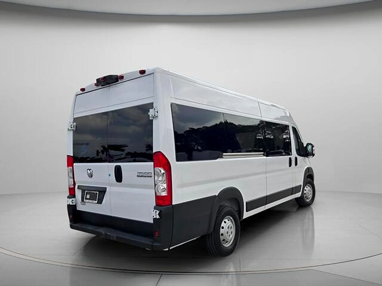 Used 2023 Bright White Clearcoat Ram Window Van High Roof 159" WB EXT image 6