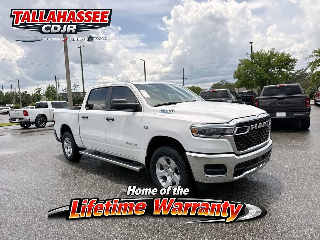 New 2026 Bright White Clear-Coat Exterior Paint RAM Tradesman image 1
