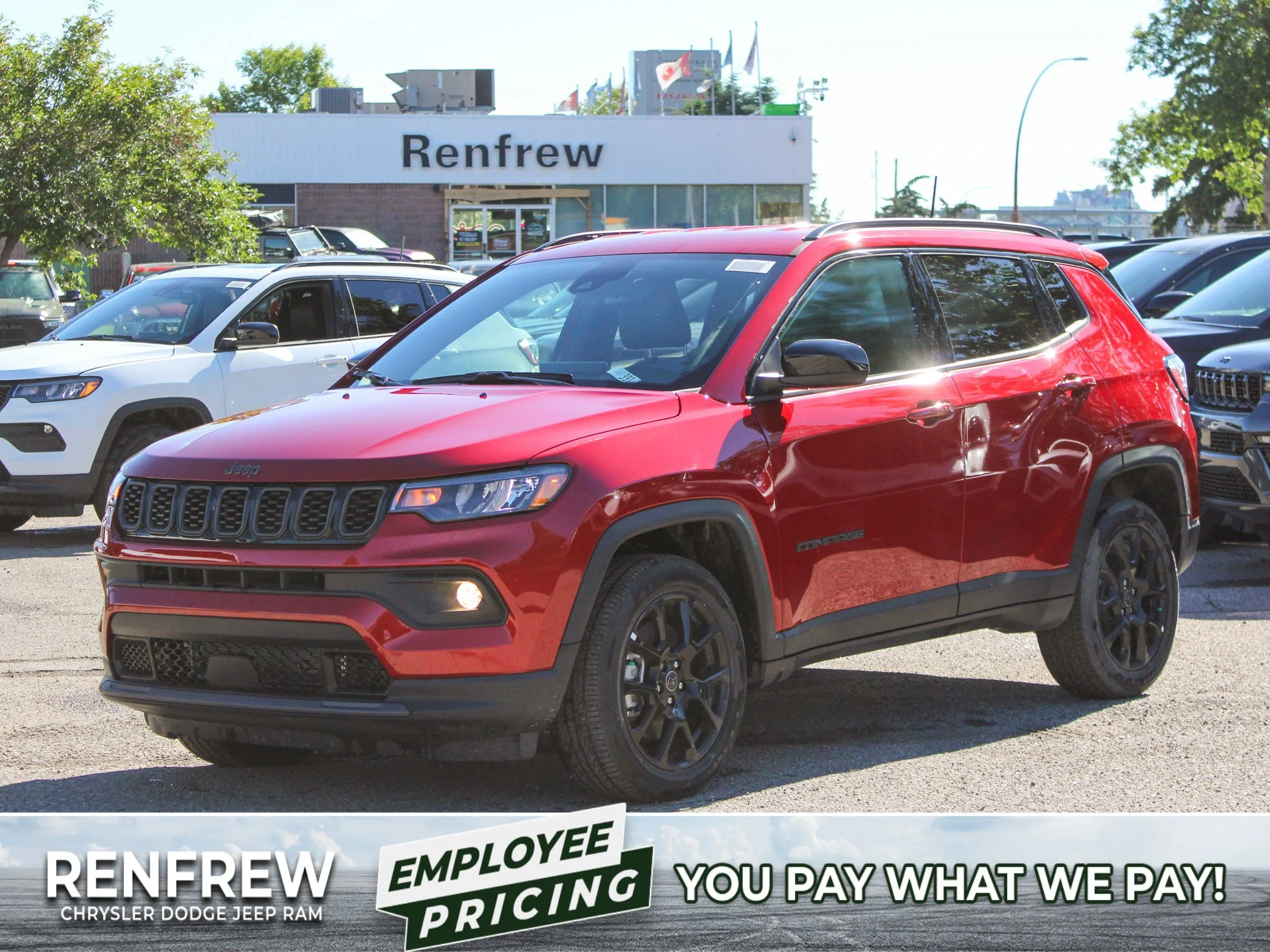 New 2026 Red Jeep North* image 1