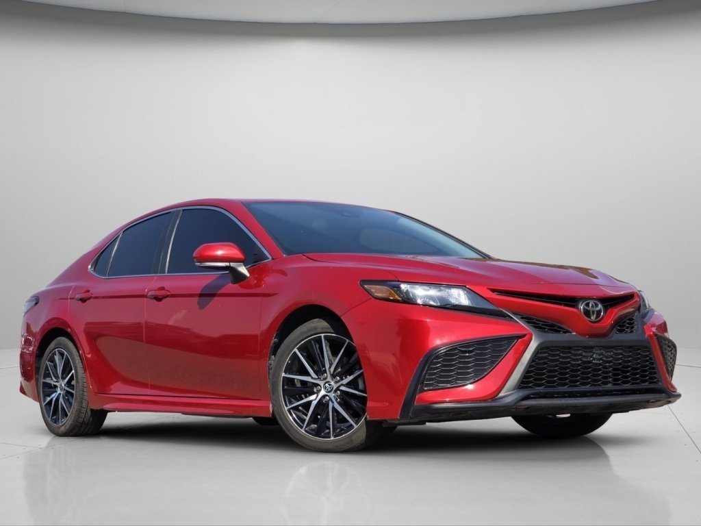 Used 2023 Red Toyota SE image 2