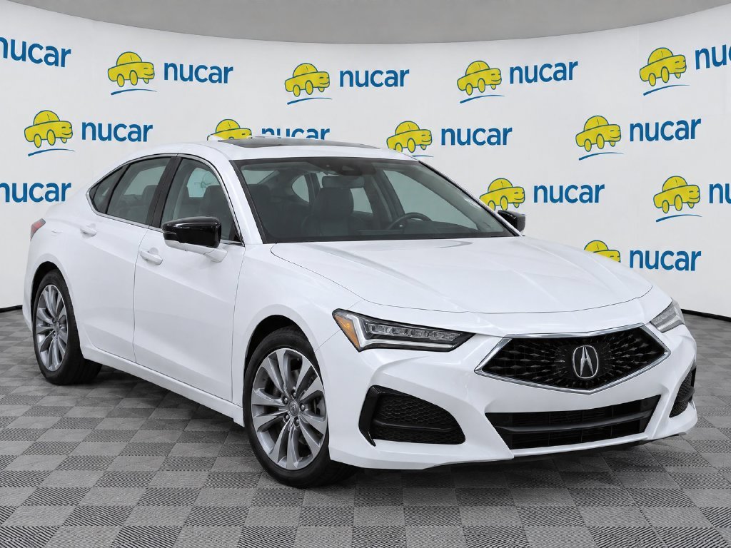 Used 2021 White Acura Technology Package image 2
