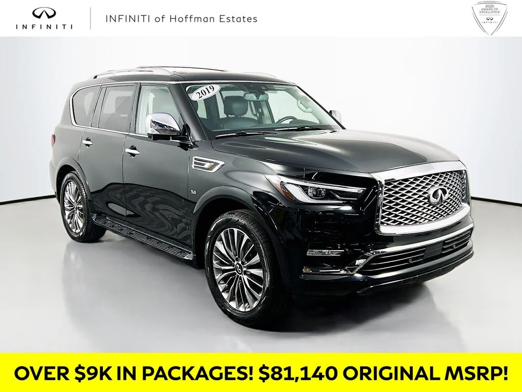 Used 2019 Black INFINITI LUXE image 1