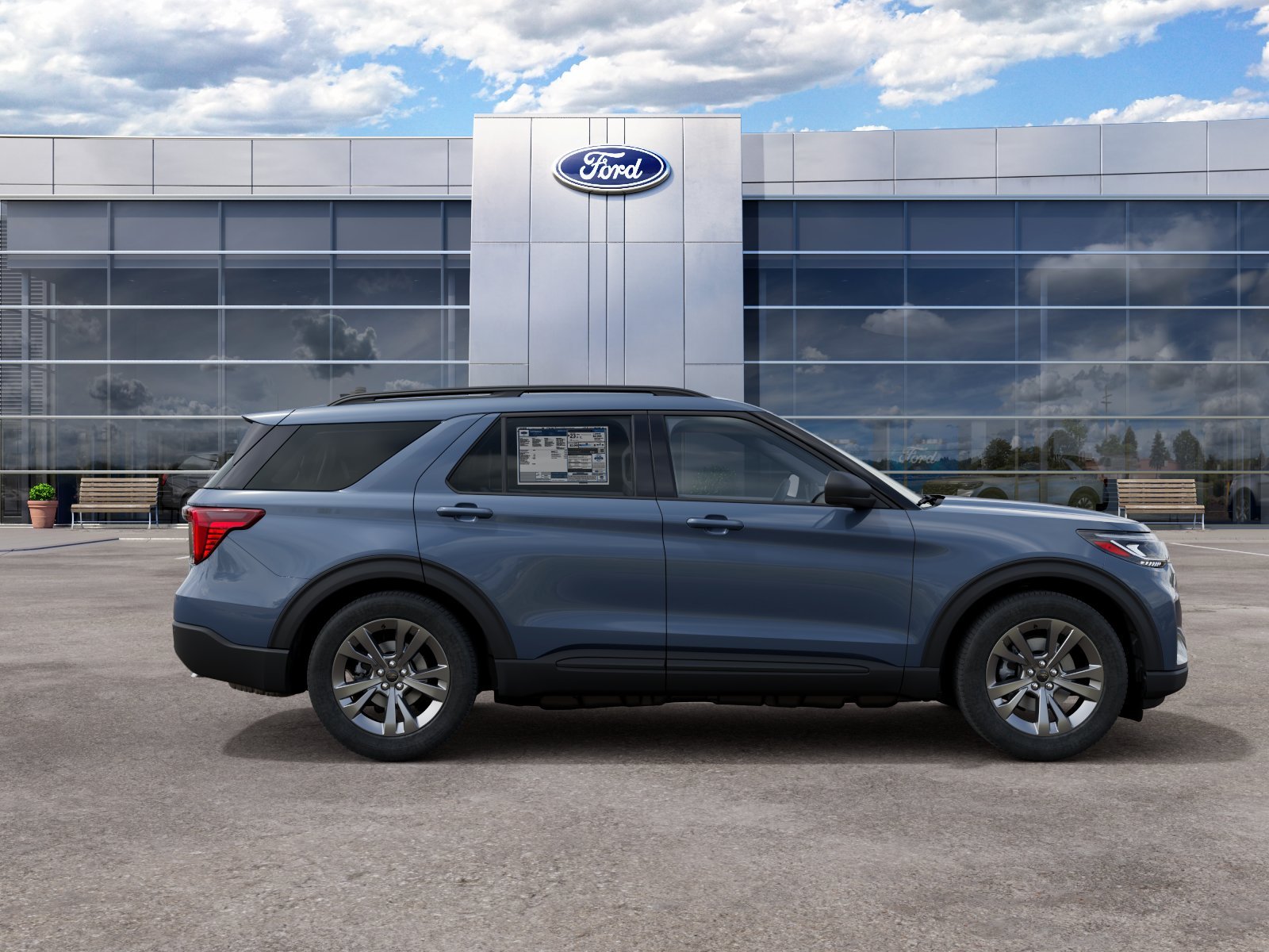New 2027 Vapor Blue Metallic Ford Active image 5