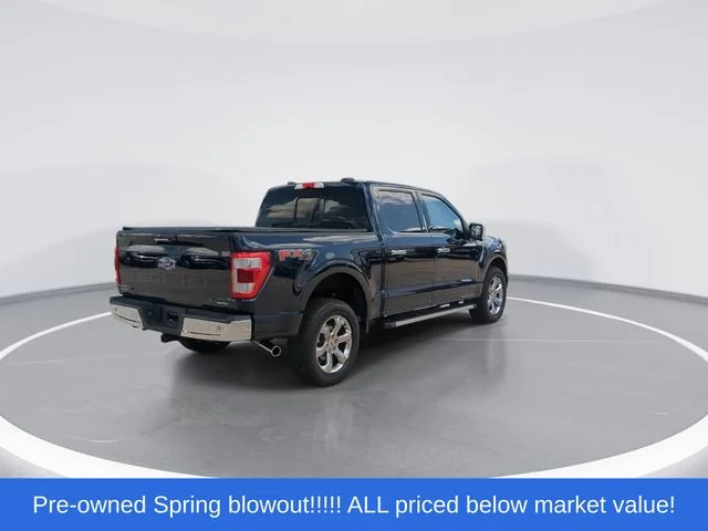 Used 2022 Blue Ford Lariat image 8