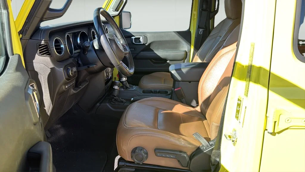 Used 2022 Yellow Jeep Unlimited Sahara 4xe image 16