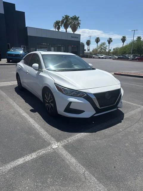 Used 2023 Aspen White Nissan SV image 2