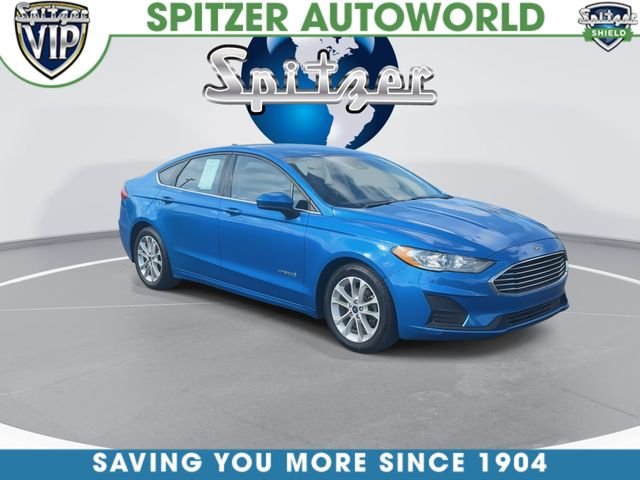 Used 2019 Ford Fusion Hybrid SE with VIN 3FA6P0LU6KR123895 for sale in Cuyahoga Falls, OH