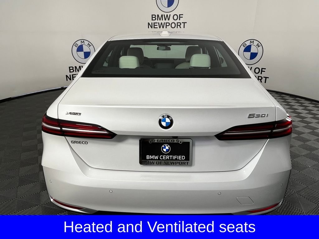 Used 2026 White BMW 530i xDrive image 11