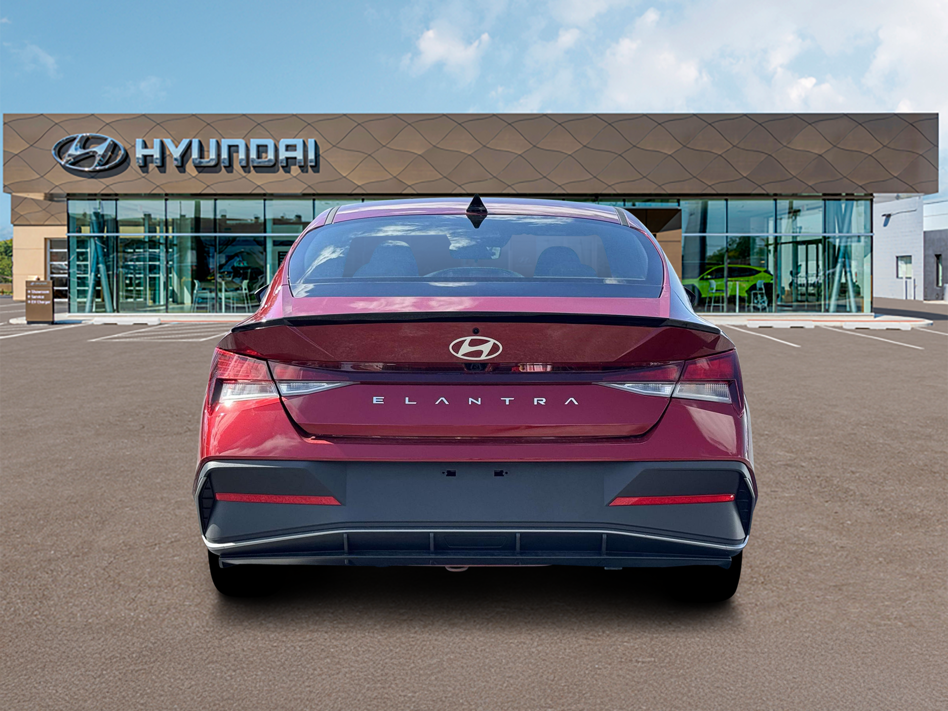 New 2026 Red Hyundai SEL Sport image 6