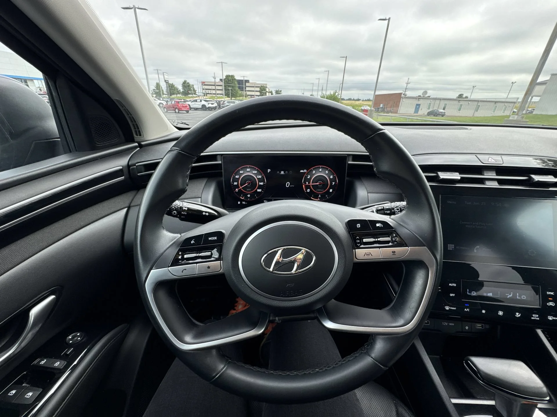 Used 2022 Intense Blue Hyundai SEL image 14