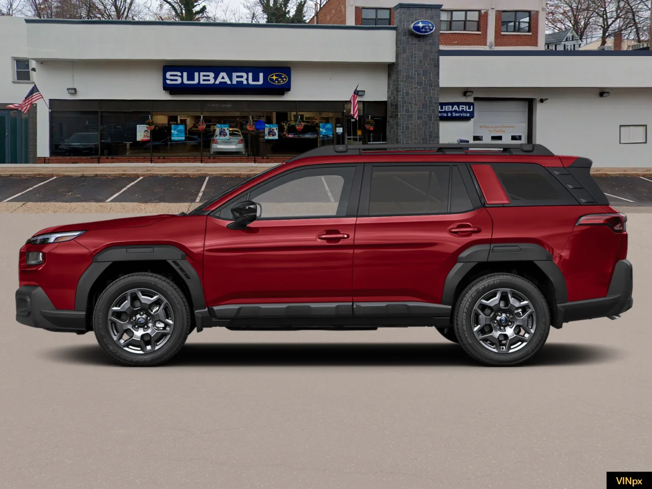 New 2026 CRIMSON RED PEARL Subaru Premium image 3