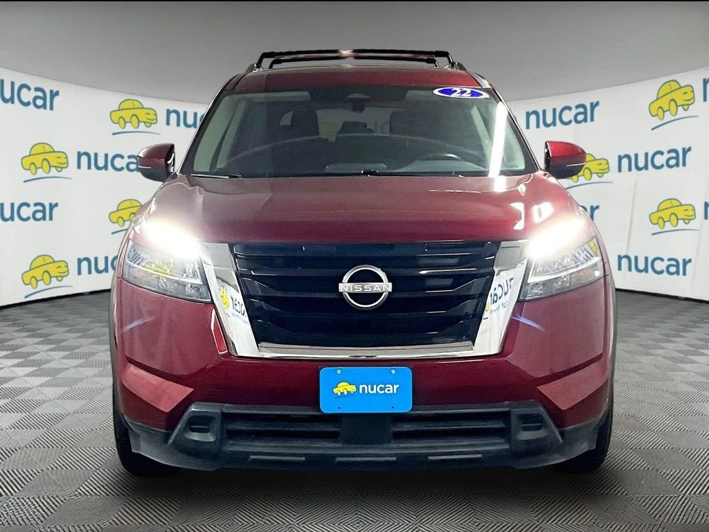 Used 2022 Red Nissan SV image 2