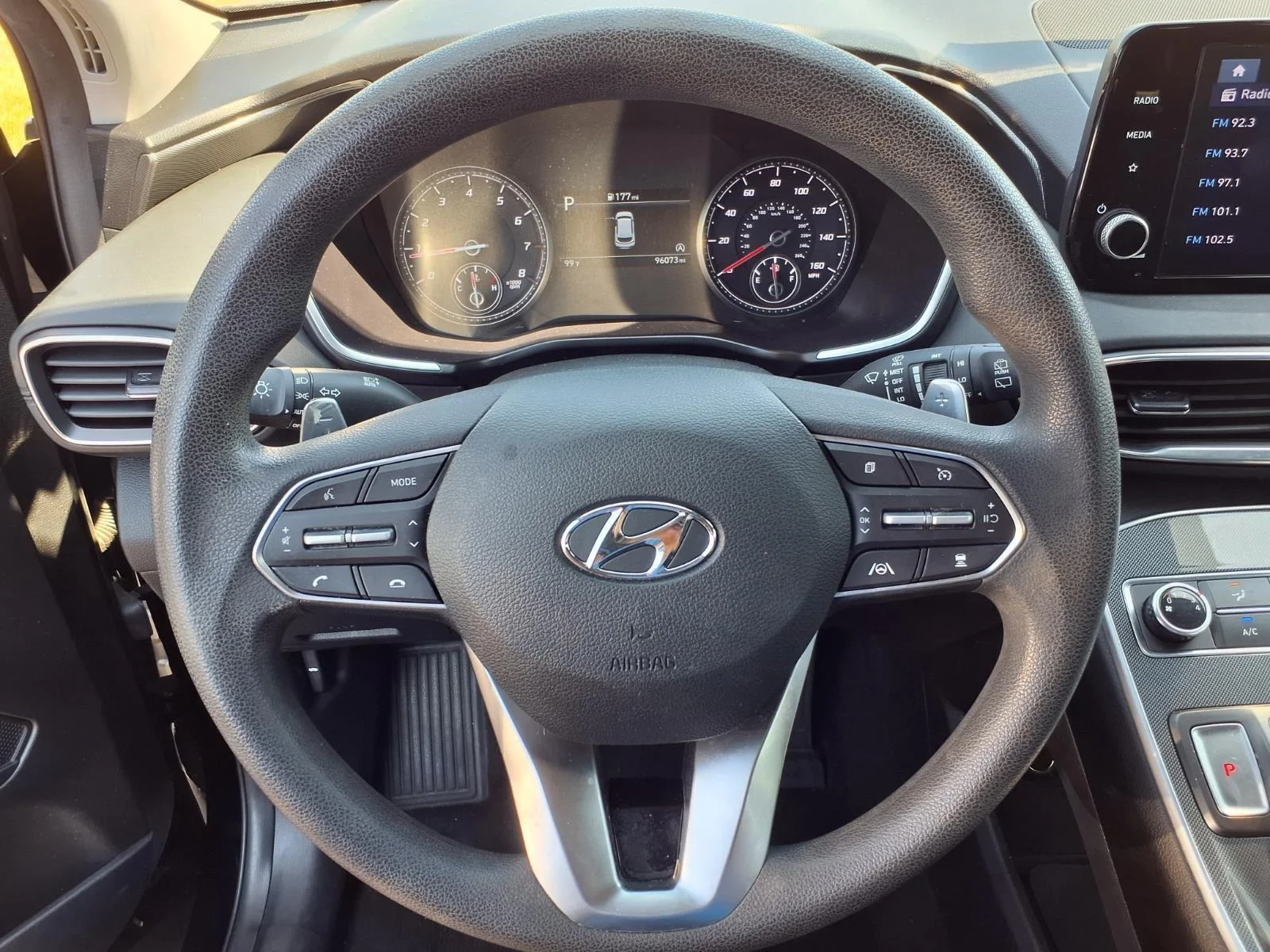Used 2021 Twilight Black Hyundai SEL image 12