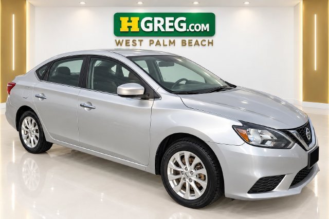 Used 2019 Brilliant Silver Metallic Nissan SV image 3