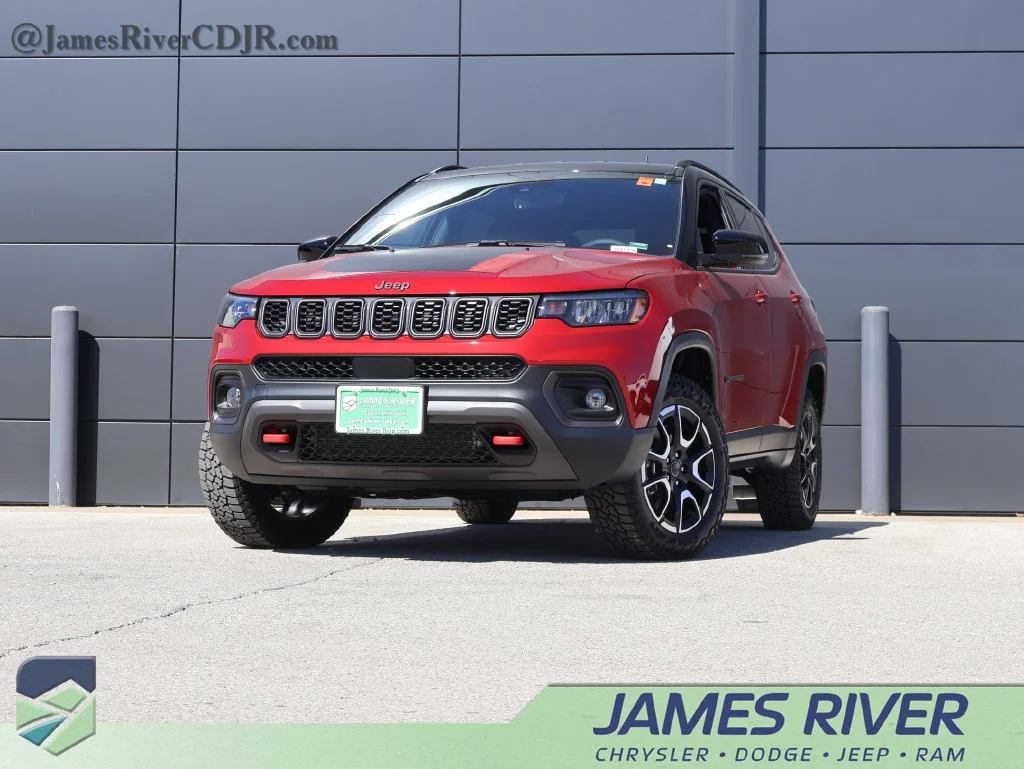 Used 2026 Red Jeep Trailhawk image 1