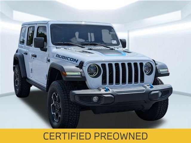 Used 2023 White Jeep Rubicon 4xe image 8