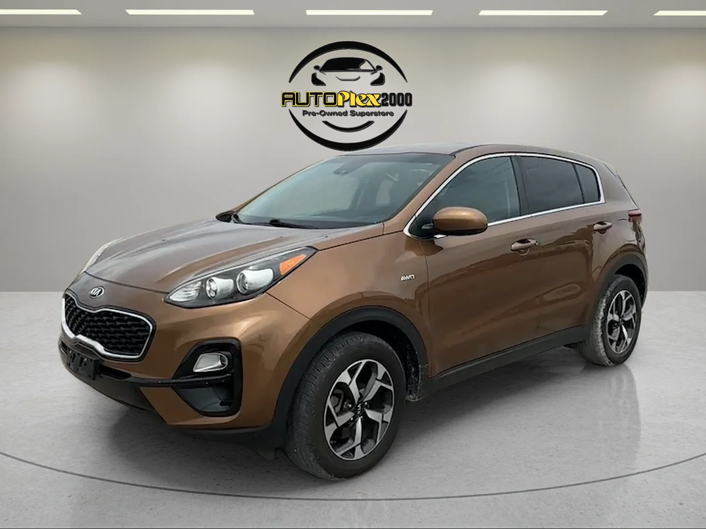 Used 2021 Brown Kia LX image 3