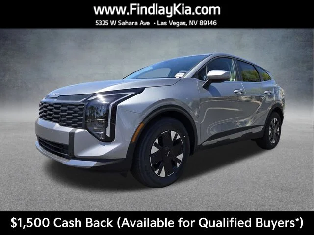 New 2026 Gray Kia LX image 1