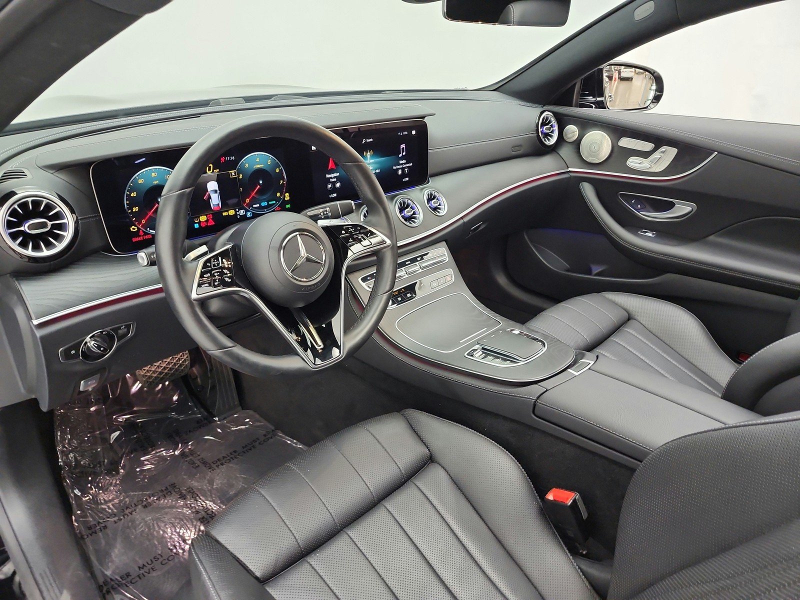 Certified Used 2023 Black Mercedes-Benz E 450 4MATIC® Coupe image 12