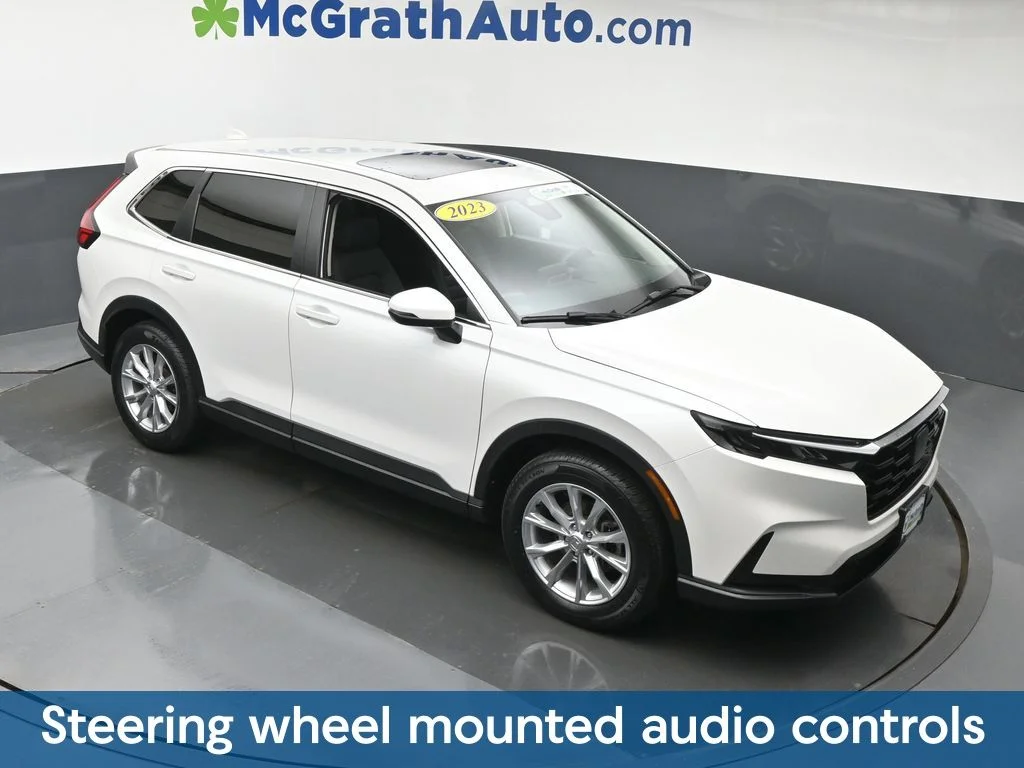 Certified Used 2023 White Honda EX-L image 4