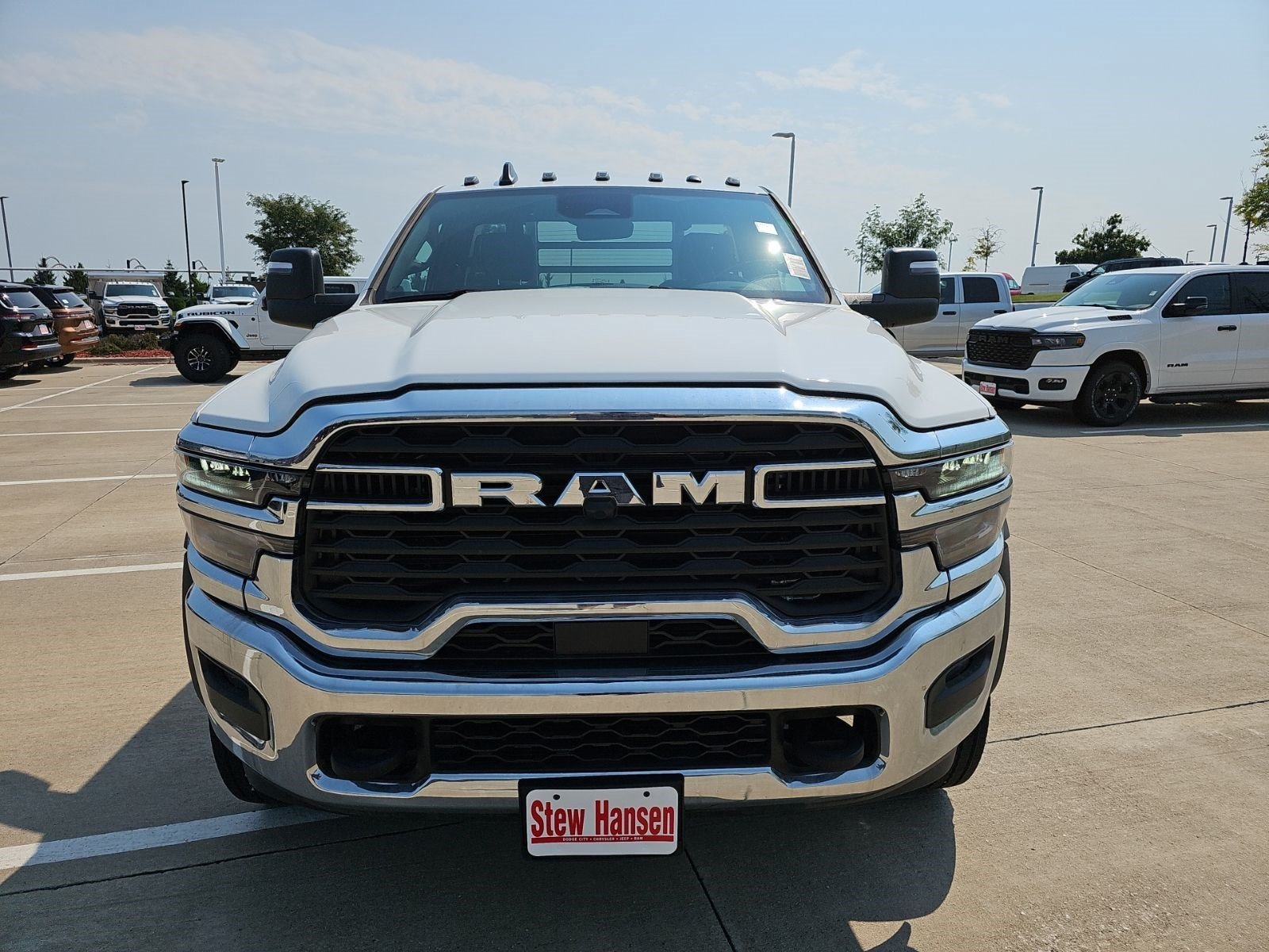 New 2026 Bright White Clearcoat Ram Tradesman image 8