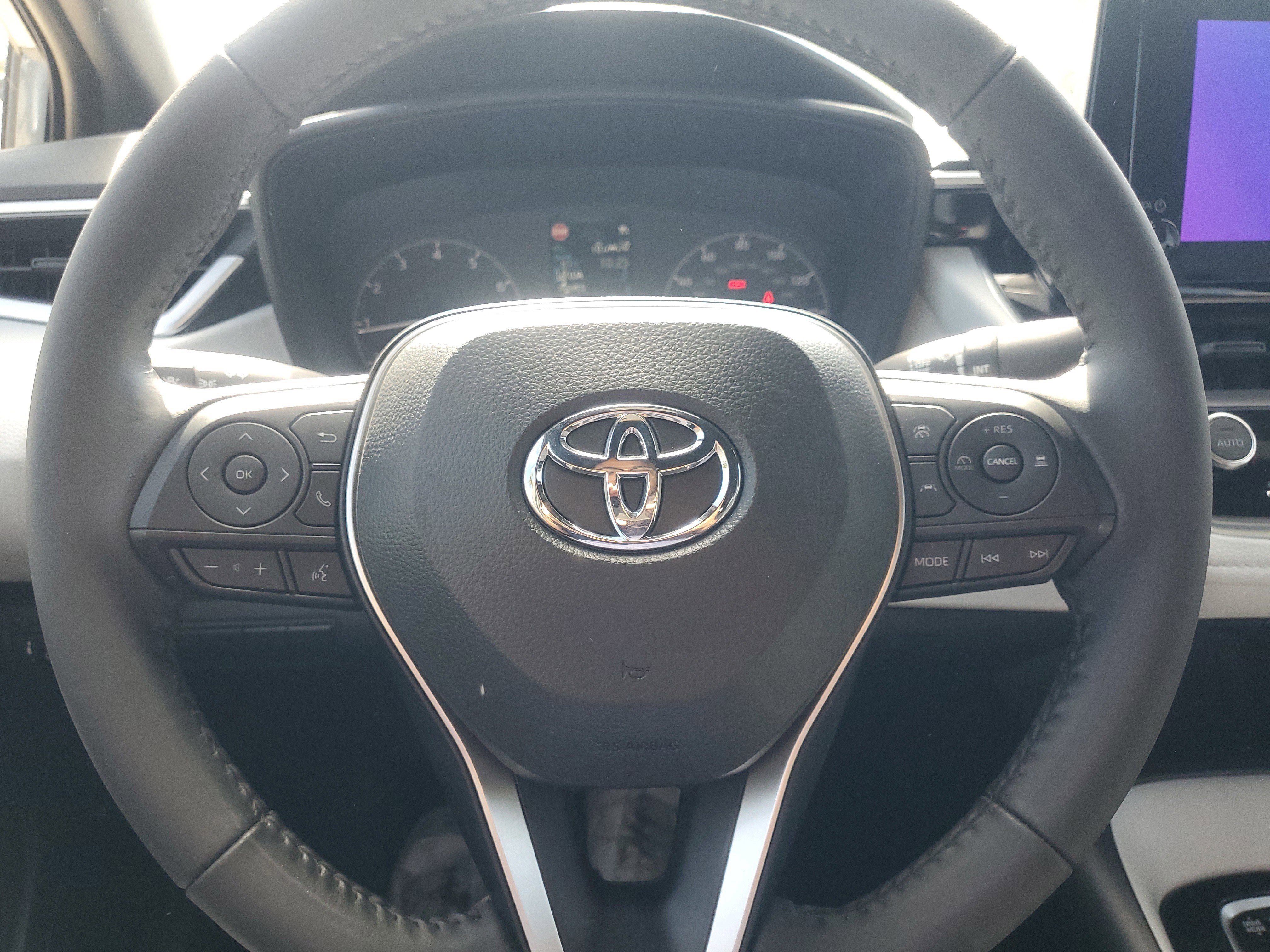 Used 2024 Celestite/Midnight Black Metallic Toyota SE image 20