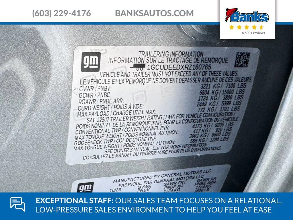 Certified Used 2024 Sterling Gray Metallic Chevrolet RST image 10