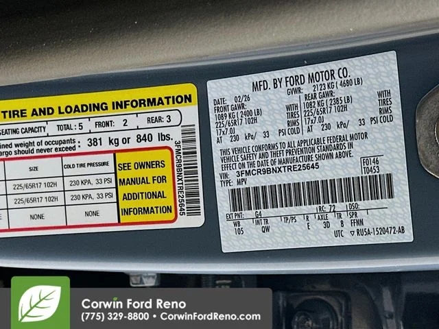 New 2026 Azure Gray Metallic Tri-Coat Ford Big Bend image 31