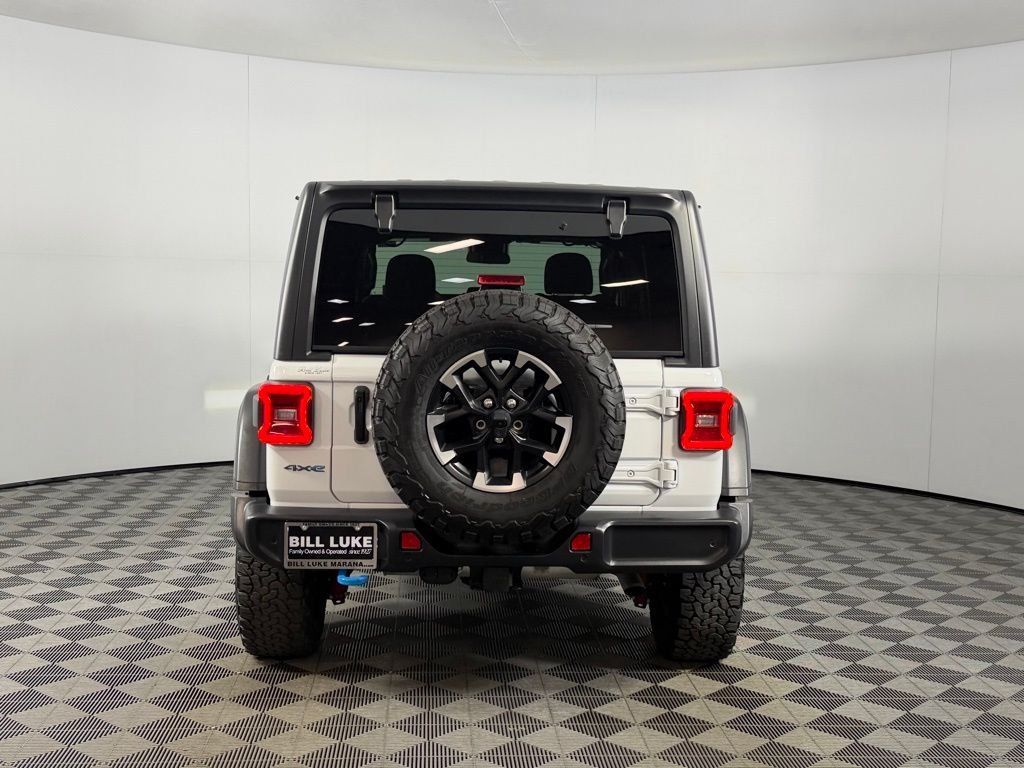 Used 2025 White Jeep Rubicon 4xe image 9
