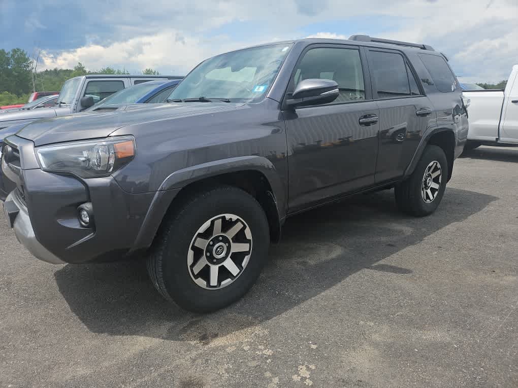 Certified Used 2021 Magnetic Gray Metallic Toyota TRD Off Road Premium image 3
