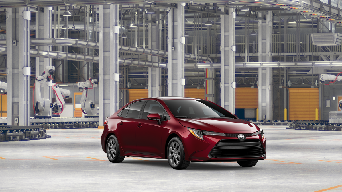 New 2026 Ruby Flare Pearl Toyota LE image 15