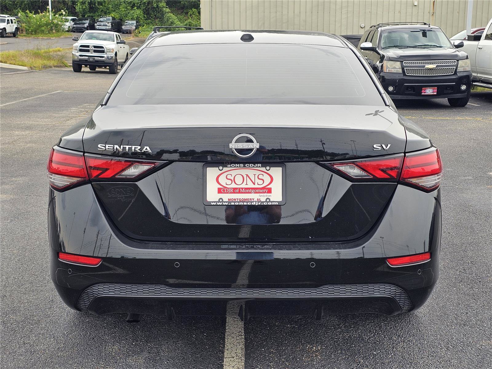 Used 2024 Super Black Nissan SV image 10