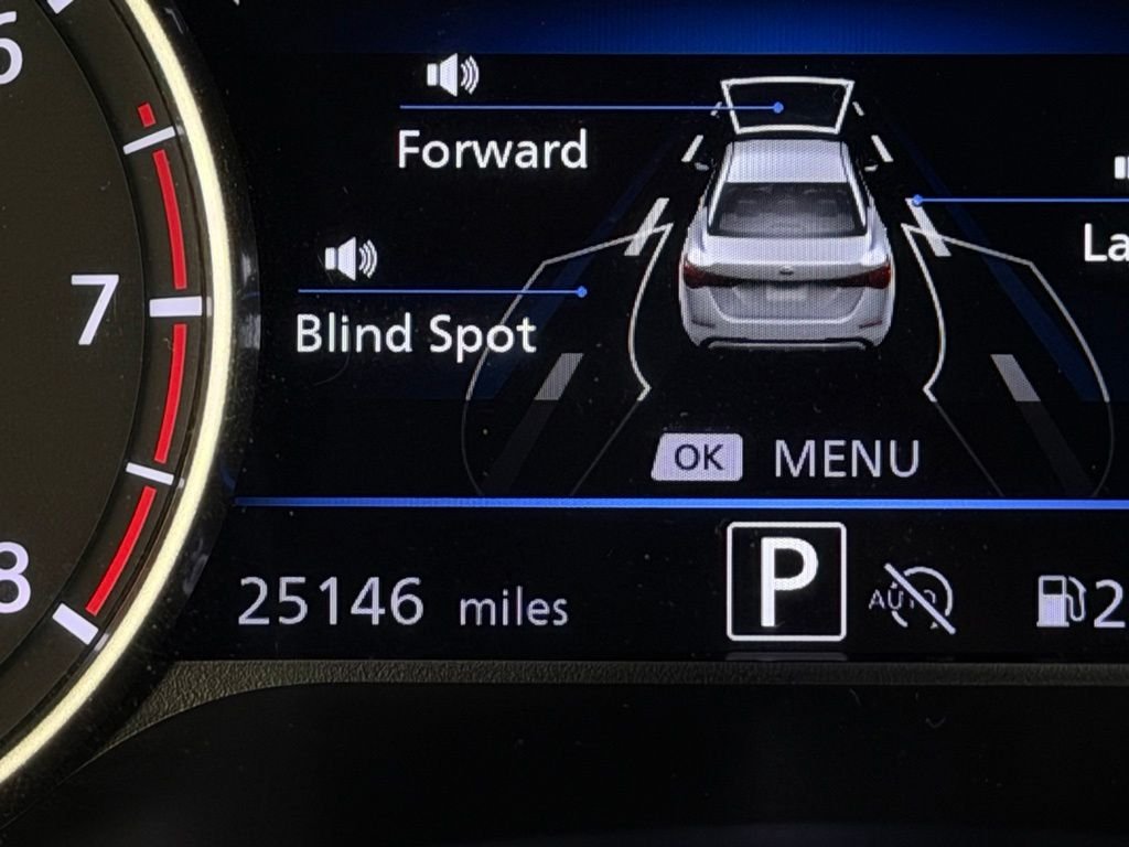 Certified Used 2025 White Nissan SV image 16