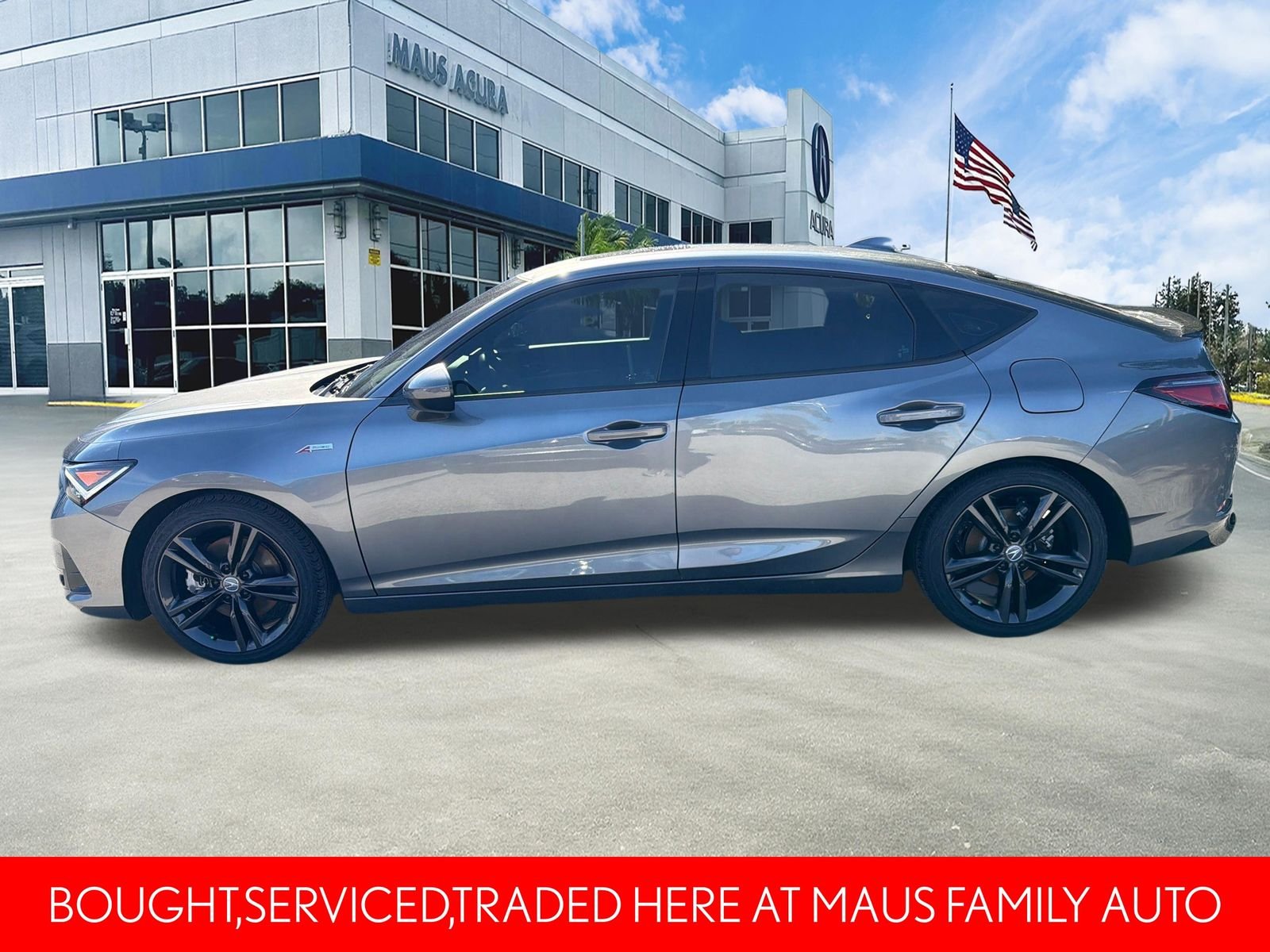 Used 2024 Platinum White Pearl Acura A-Spec Package image 7