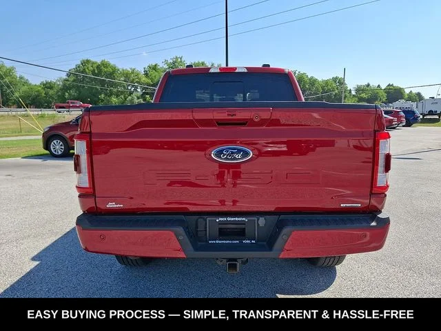 Used 2023 Red Ford Lariat image 7