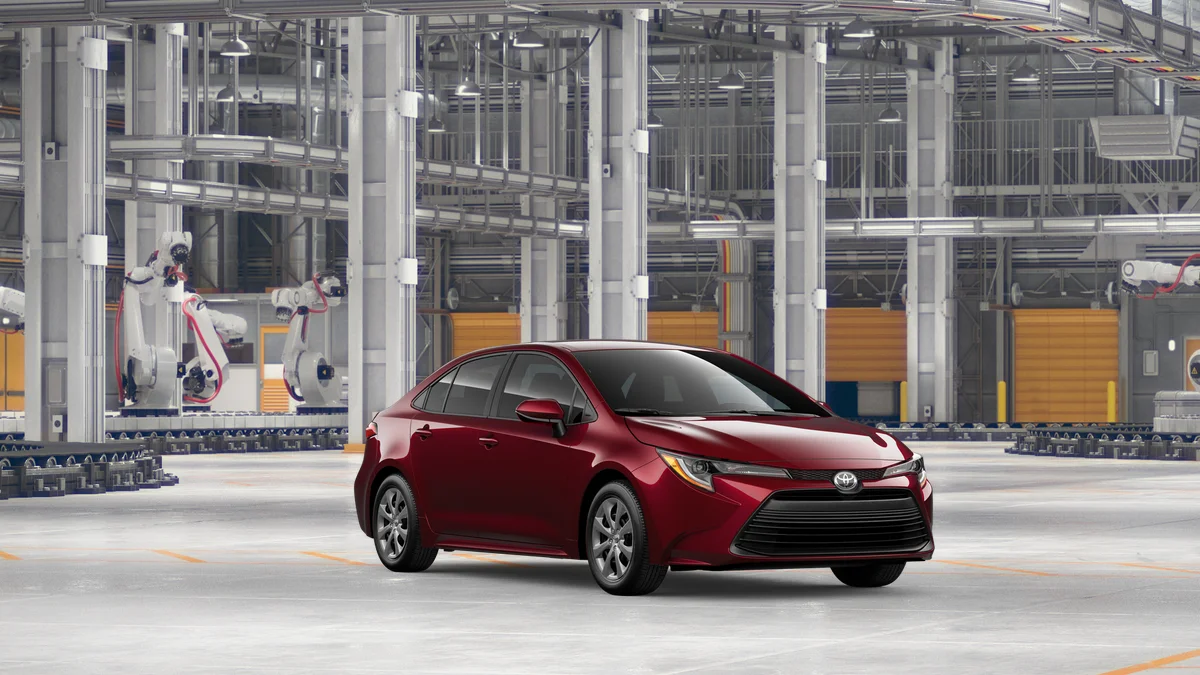 New 2026 Ruby Flare Pearl Toyota LE image 15