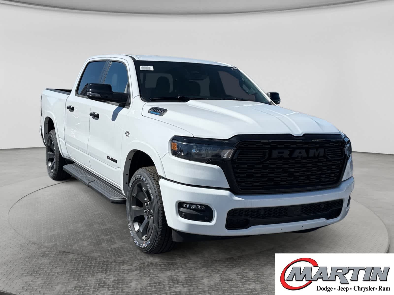 New 2026 Bright White Clear-Coat Exterior Paint RAM Big Horn image 3