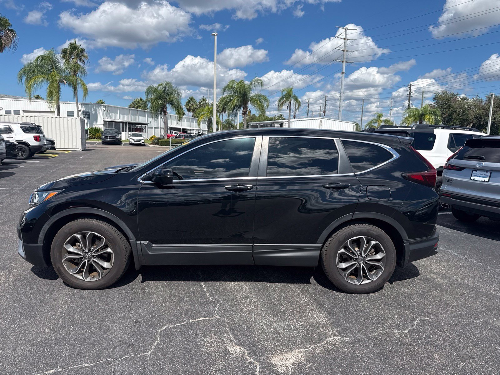 Used 2022 Black Honda EX image 4