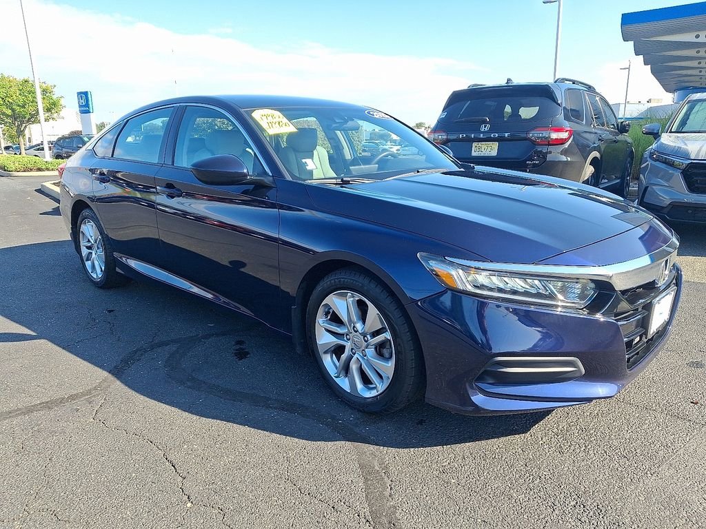 Certified Used 2018 Obsidian Blue Pearl Honda LX image 3