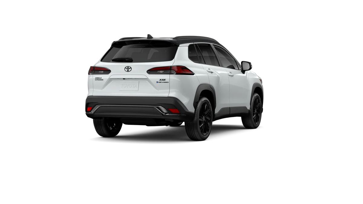 New 2026 Wind Chill Pearl with Jet Black roof Toyota Hybrid XSE image 9