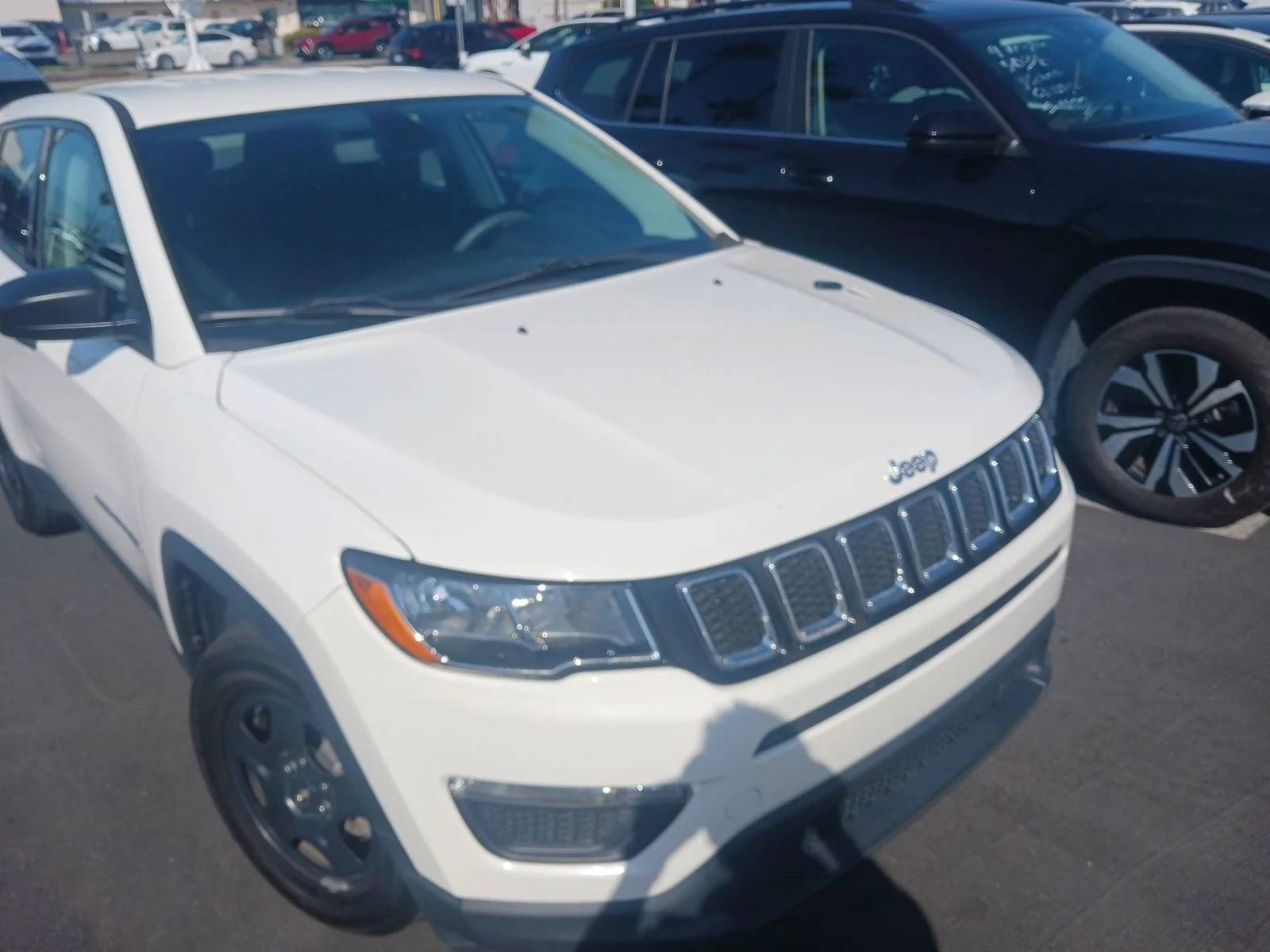 Used 2020 Jeep Compass Sport with VIN 3C4NJCAB4LT218681 for sale in National City, CA