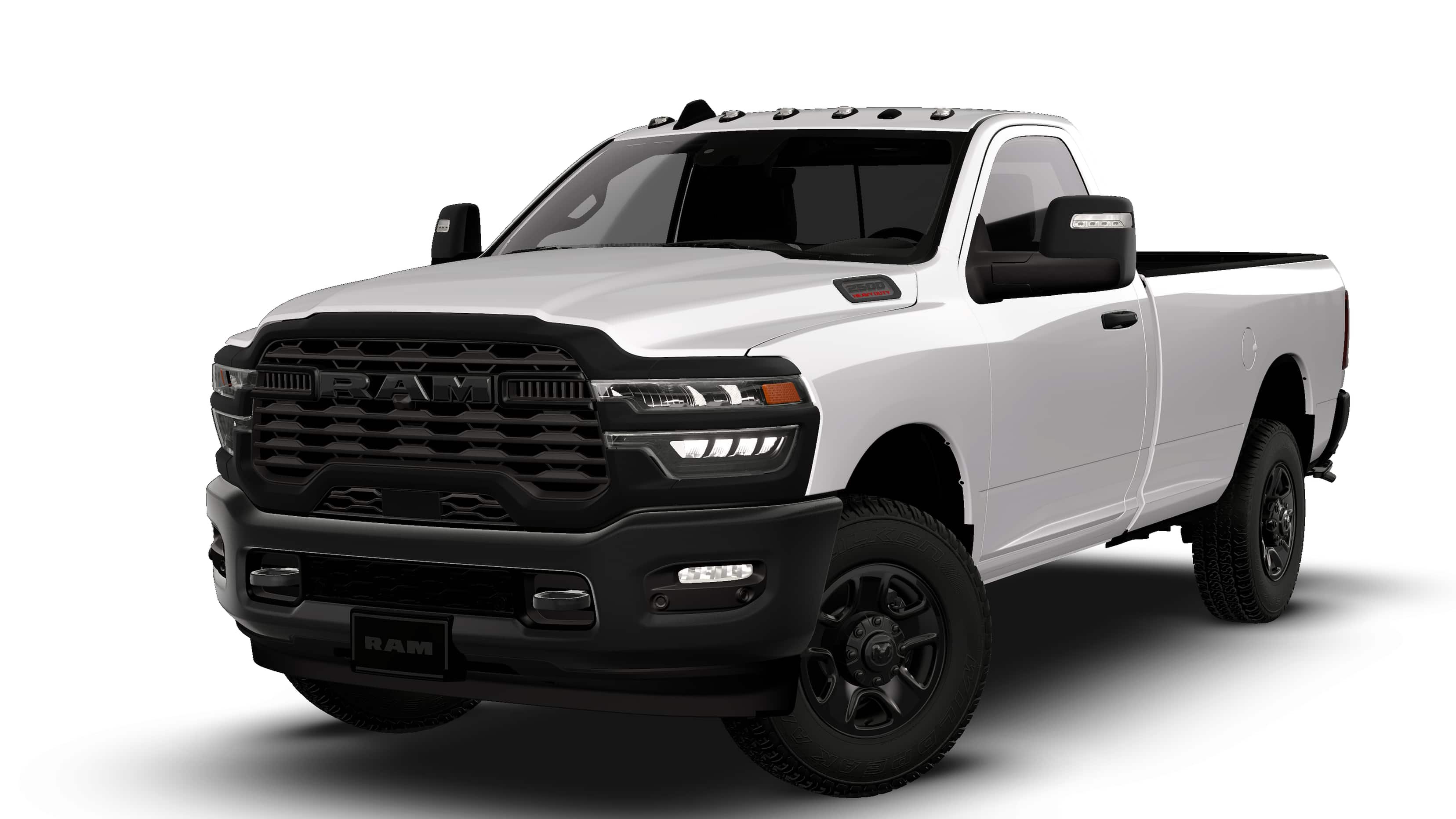 New 2026 Bright White Clear-Coat Exterior Paint RAM TRADESMAN image 13
