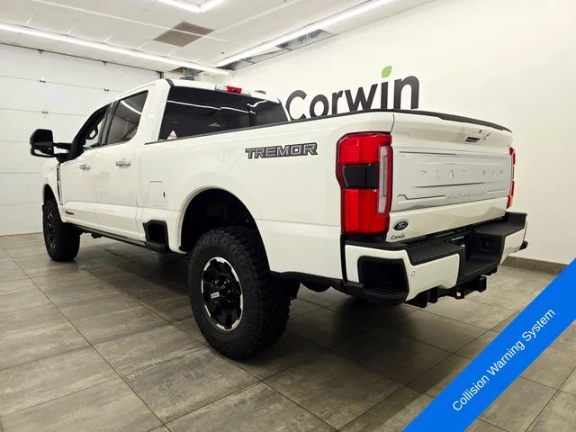 New 2026 Star White Metallic Tri-Coat Ford F-350® Platinum® image 3