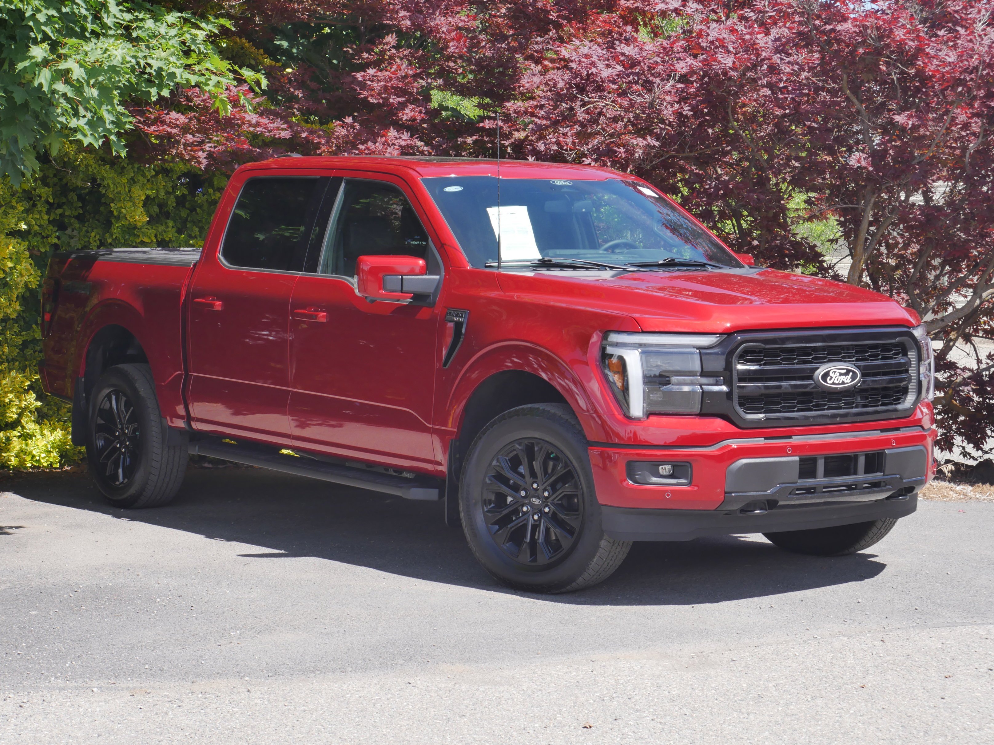 Certified Used 2025 Rapid Red Metallic Tinted Clearcoat Ford LARIAT image 37