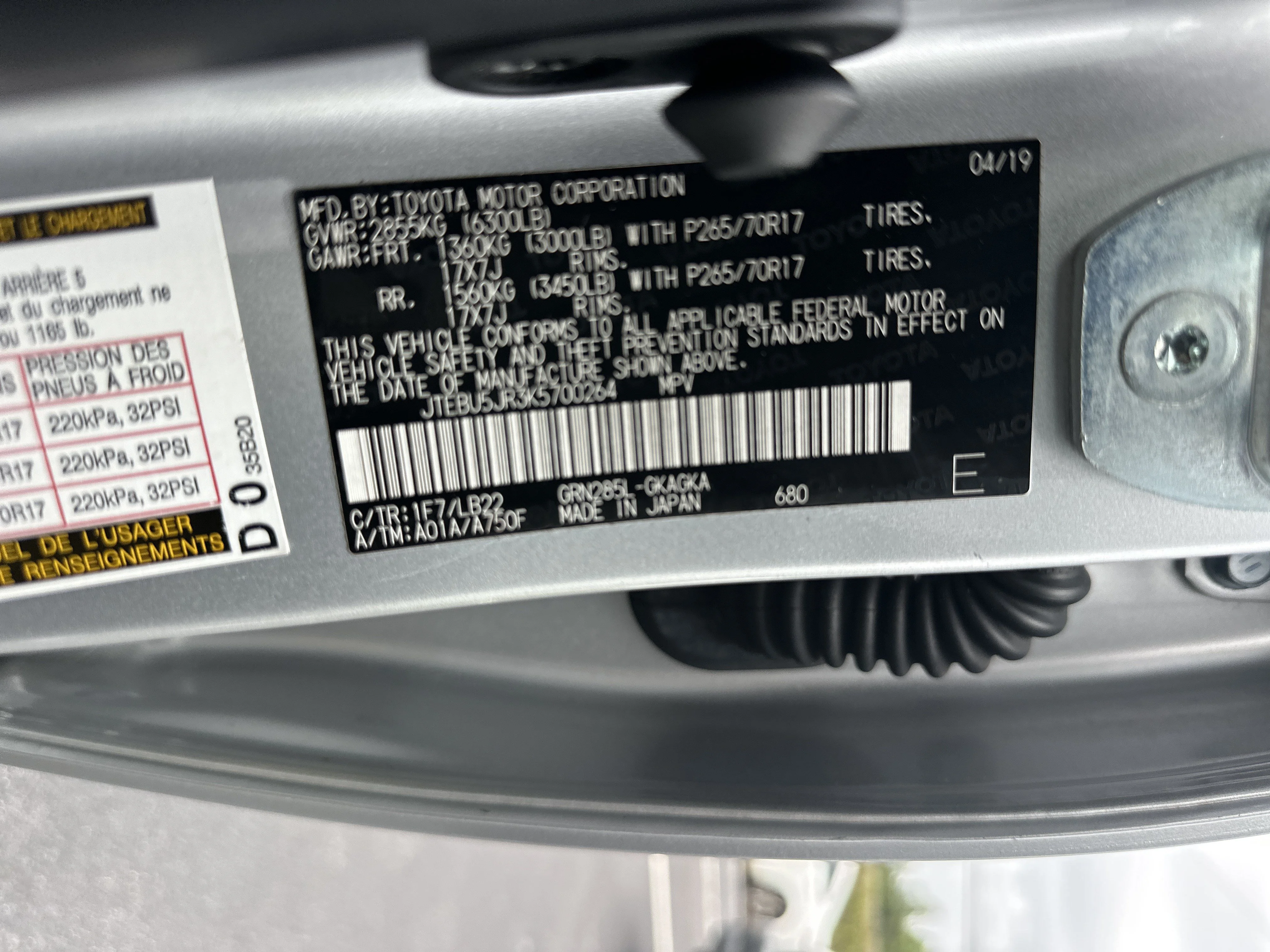 Used 2019 Classic Silver Metallic Toyota SR5 Premium image 30