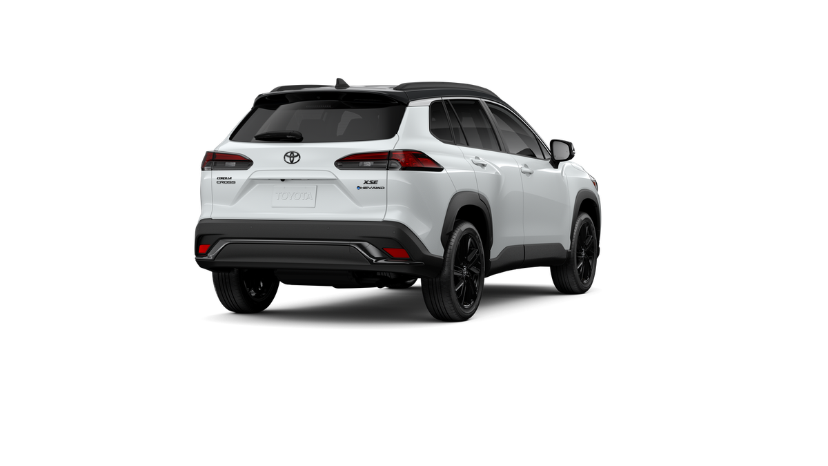 New 2026 Wind Chill Pearl with Jet Black roof Toyota Hybrid XSE image 10