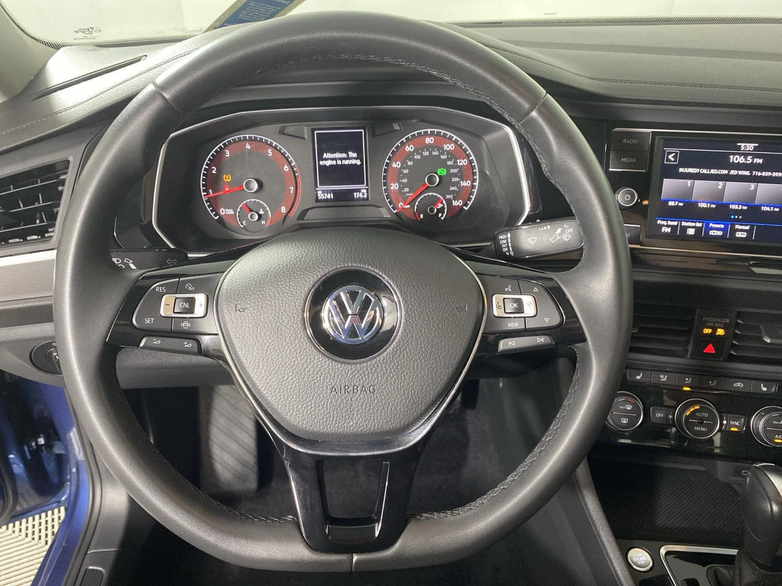 Used 2020 Blue Silk Metallic Volkswagen S image 14